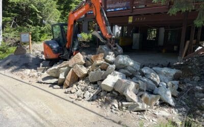 Basement Rock Removal in Whistler, BC