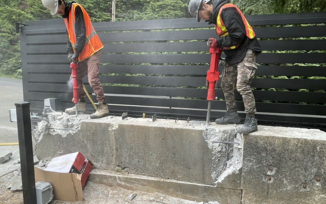 Maple Ridge Concrete Demo